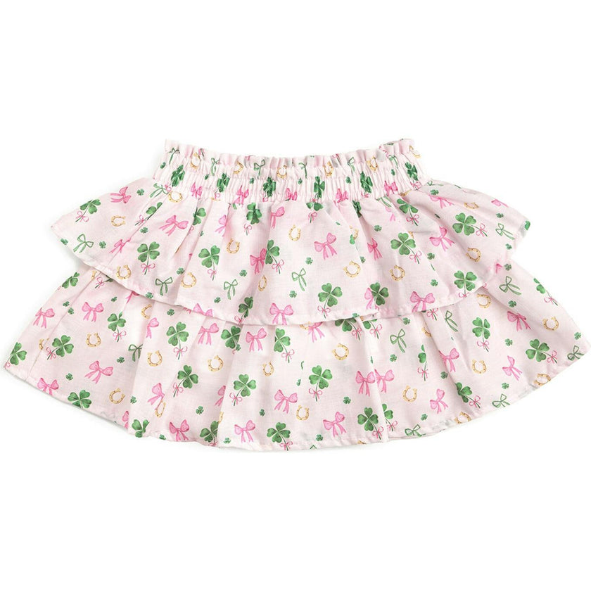 Ditsy Shamrock St. Patrick's Day Skort