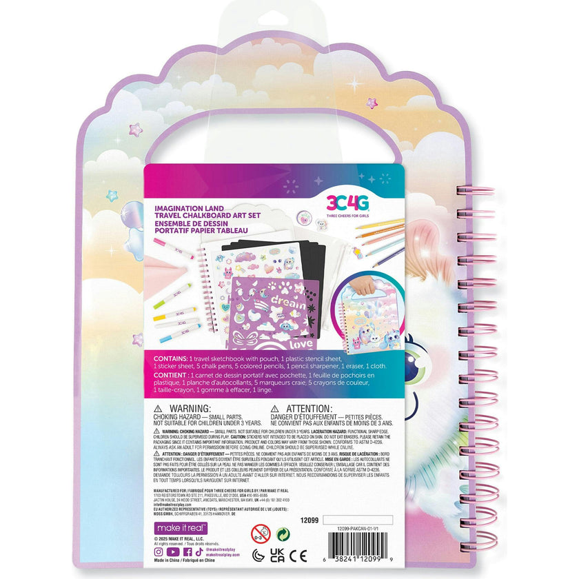 3C4G: Imagination Land Travel Chalkboard Art Set