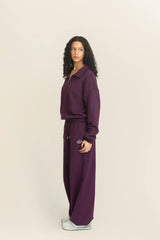 Layover Lounge Bottoms, Purple