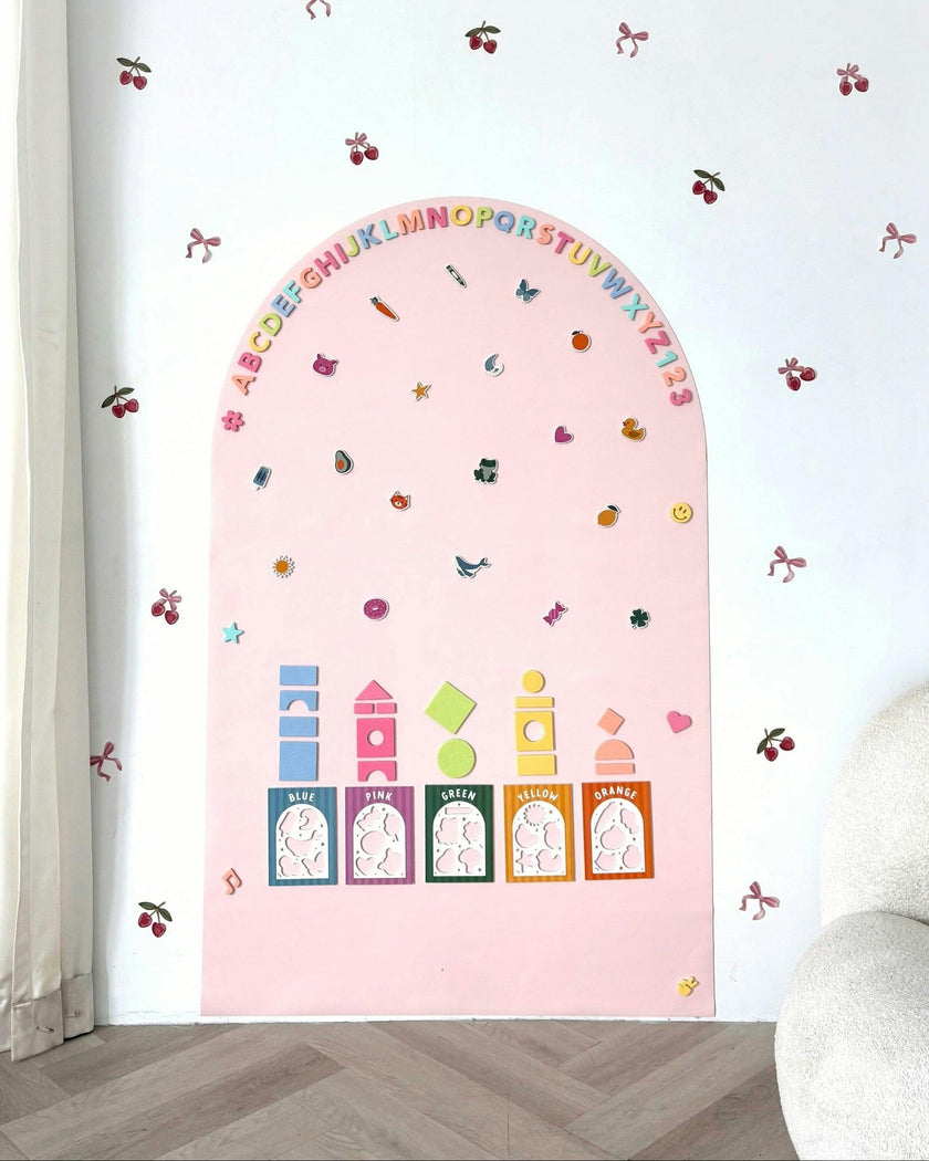 JUMBO Magic Playwall - Arch Magnetic Wall Decal for Kids