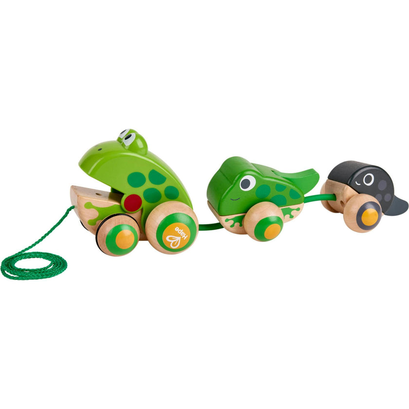 Pull-Along Family Wooden Toddler Toy