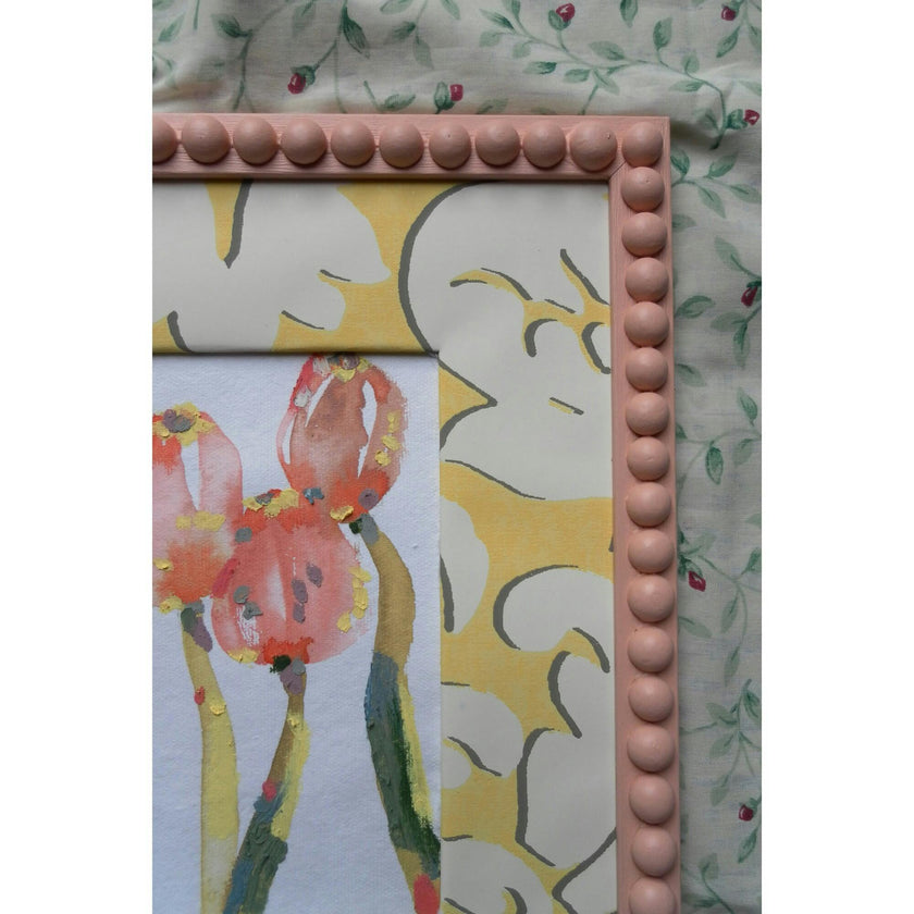 Slow Seeds No. 3 – Original Watercolor & Oil Pastel Painting