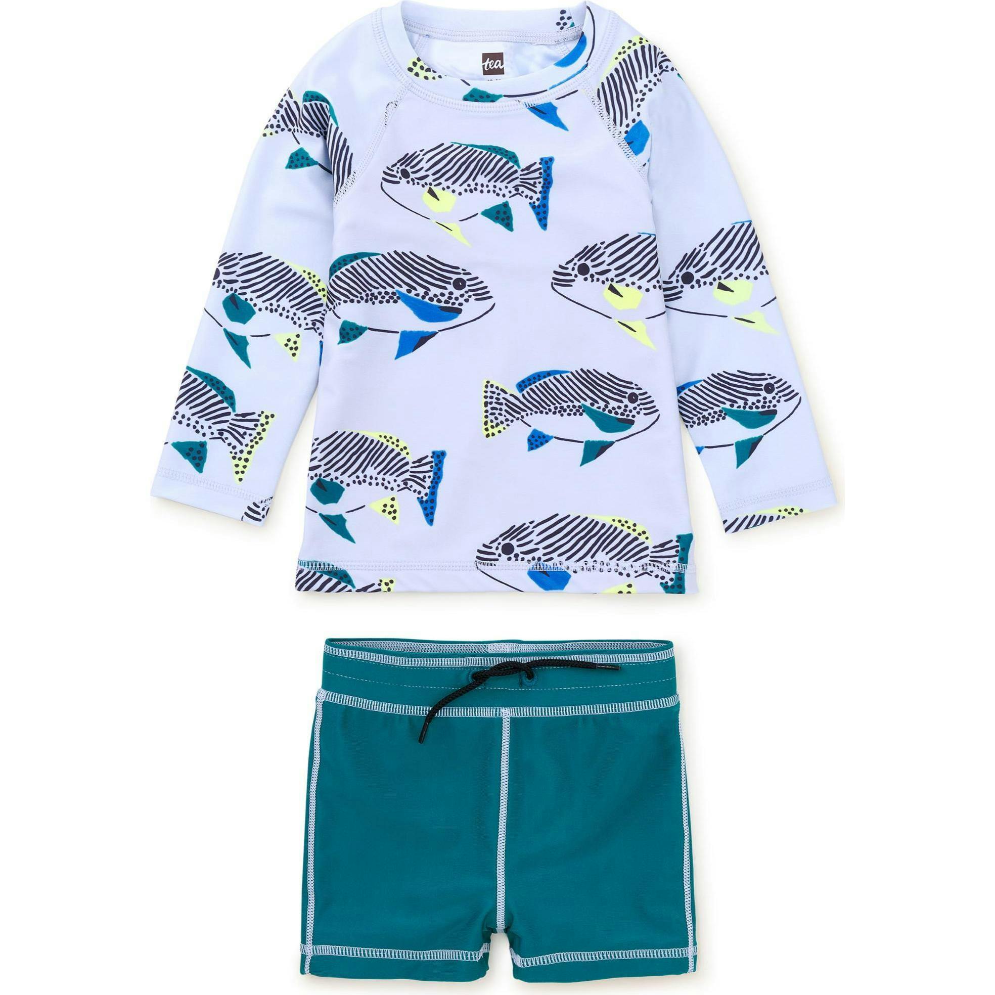 Rash Guard Baby Swim Set, Multi