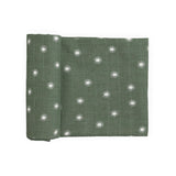 Organic Cotton Muslin Swaddle Blanket - Sage Suns