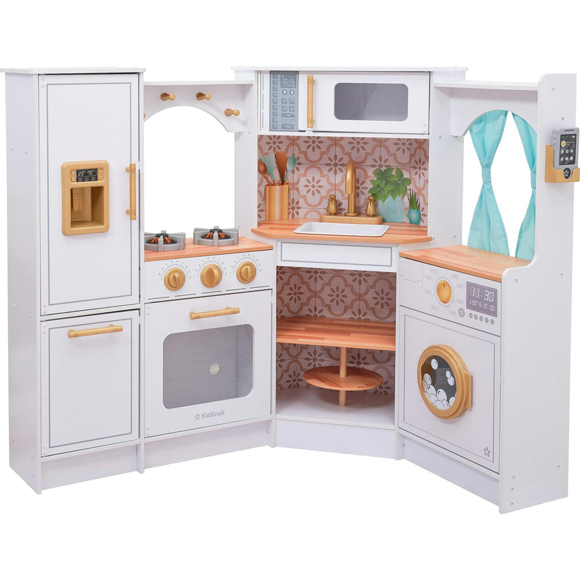 Ultimate Corner Kitchen - White