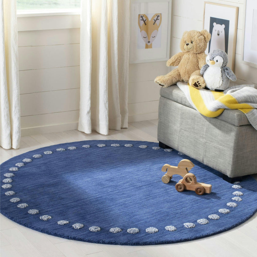 Kids Parker Rug, Navy