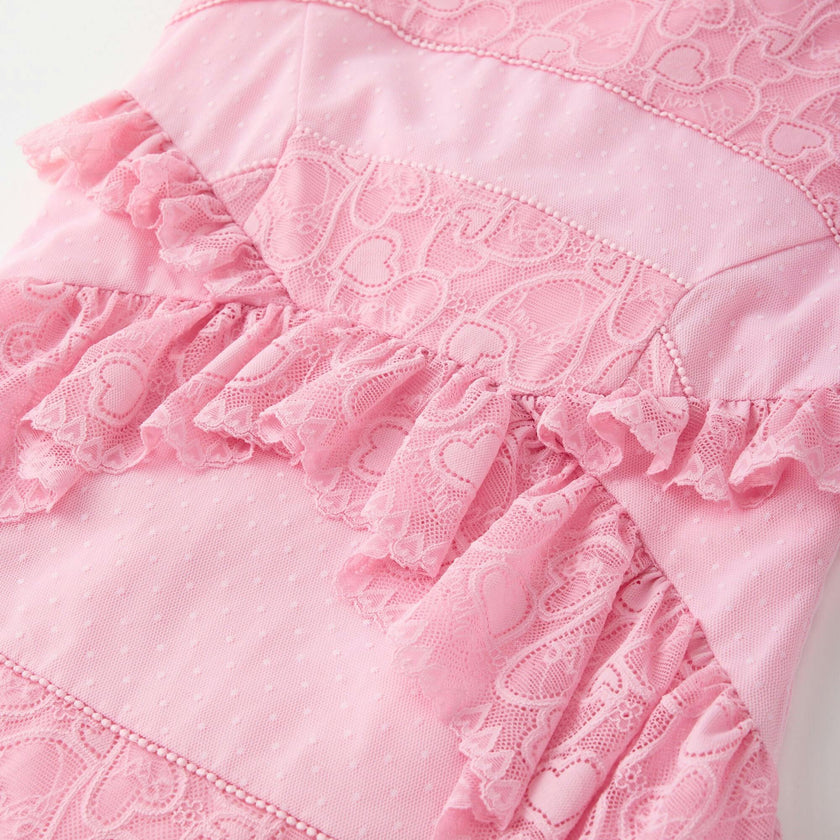 Lucy Frill Mini Dress