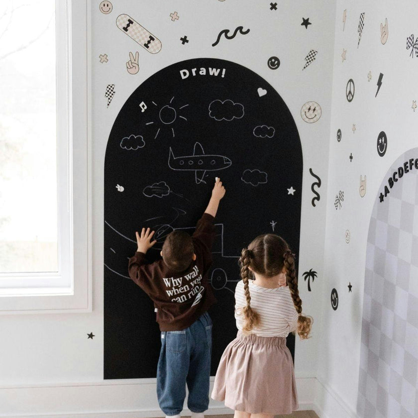 JUMBO Magic Playwall - Arch Magnetic Wall Decal for Kids
