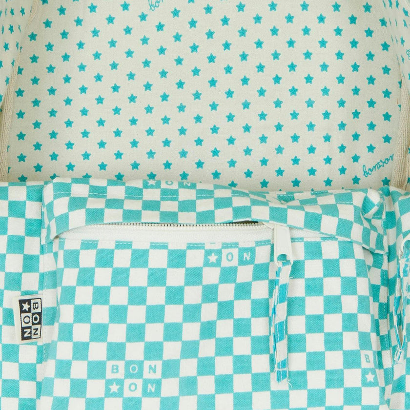 BONTON Backpack - Blue Fish