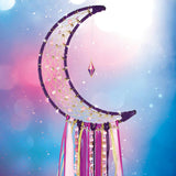 DIY Lunar Dream Catcher With Lights