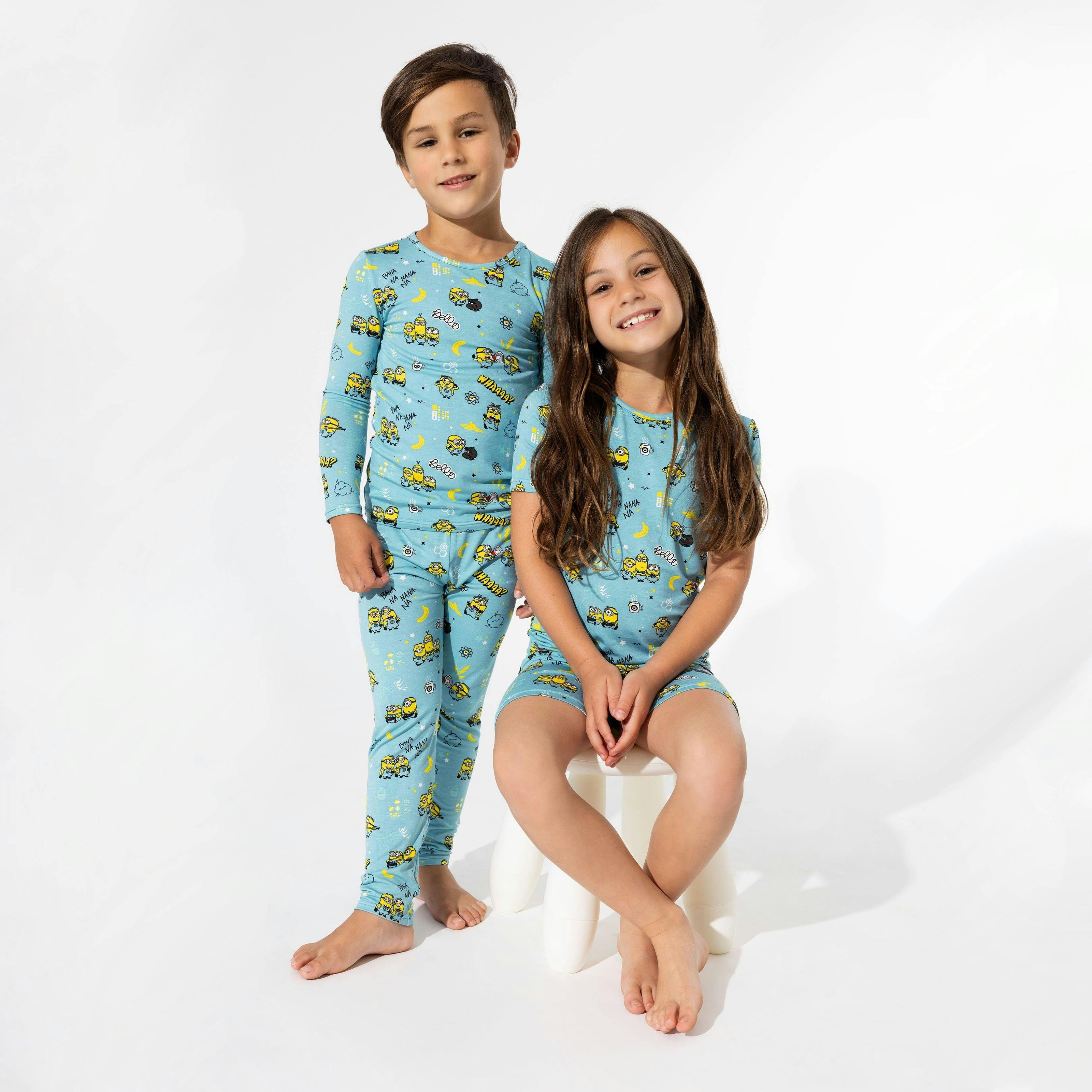 Minions Bello Banana Bamboo Kids Pajamas
