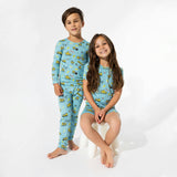 Minions Bello Banana Bamboo Kids Pajama Short Set