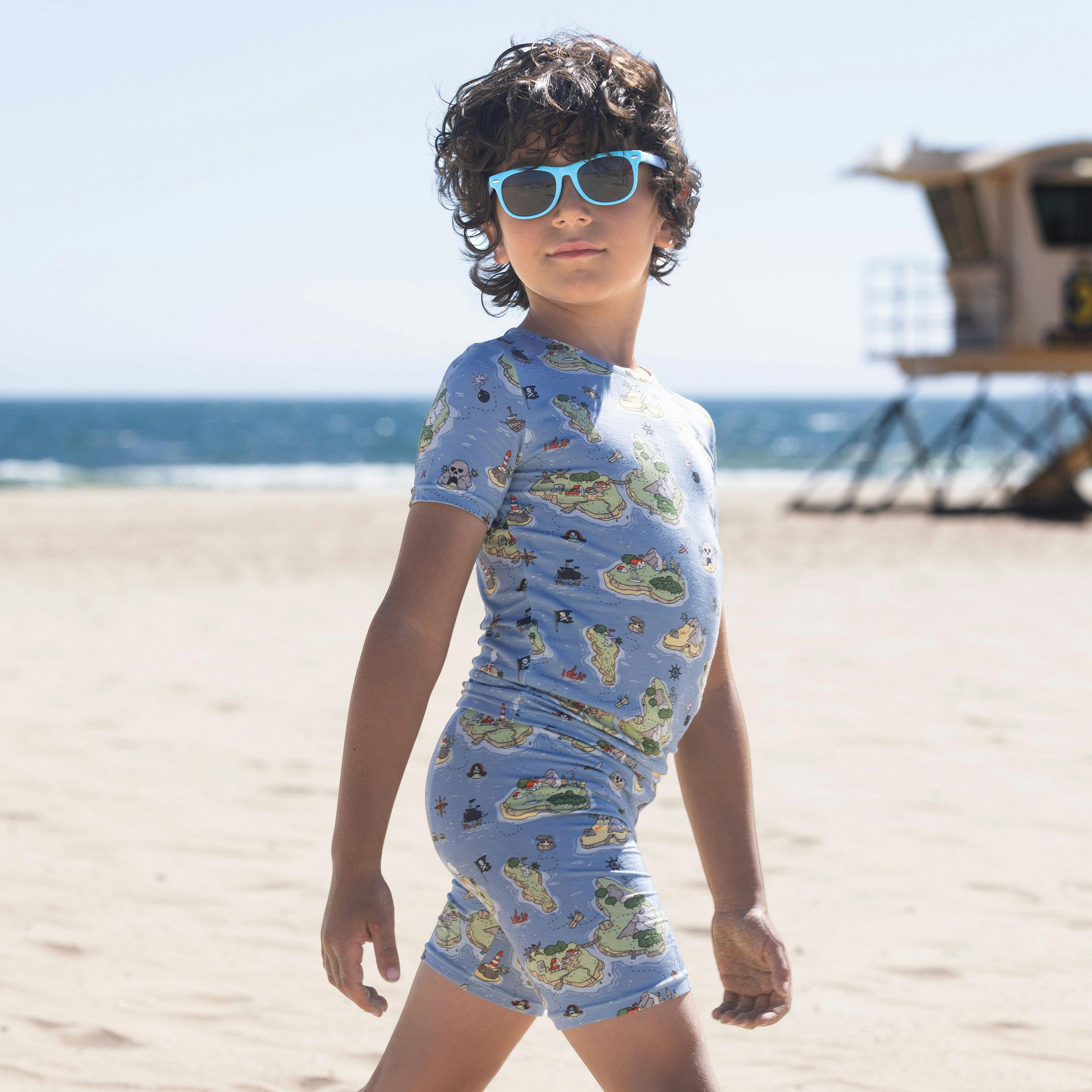 Pirate Cove Kids Pajama Short Set