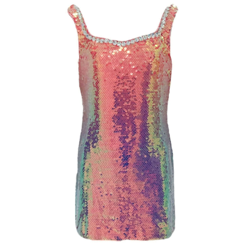 Sunset Ombre Shimmer Dress