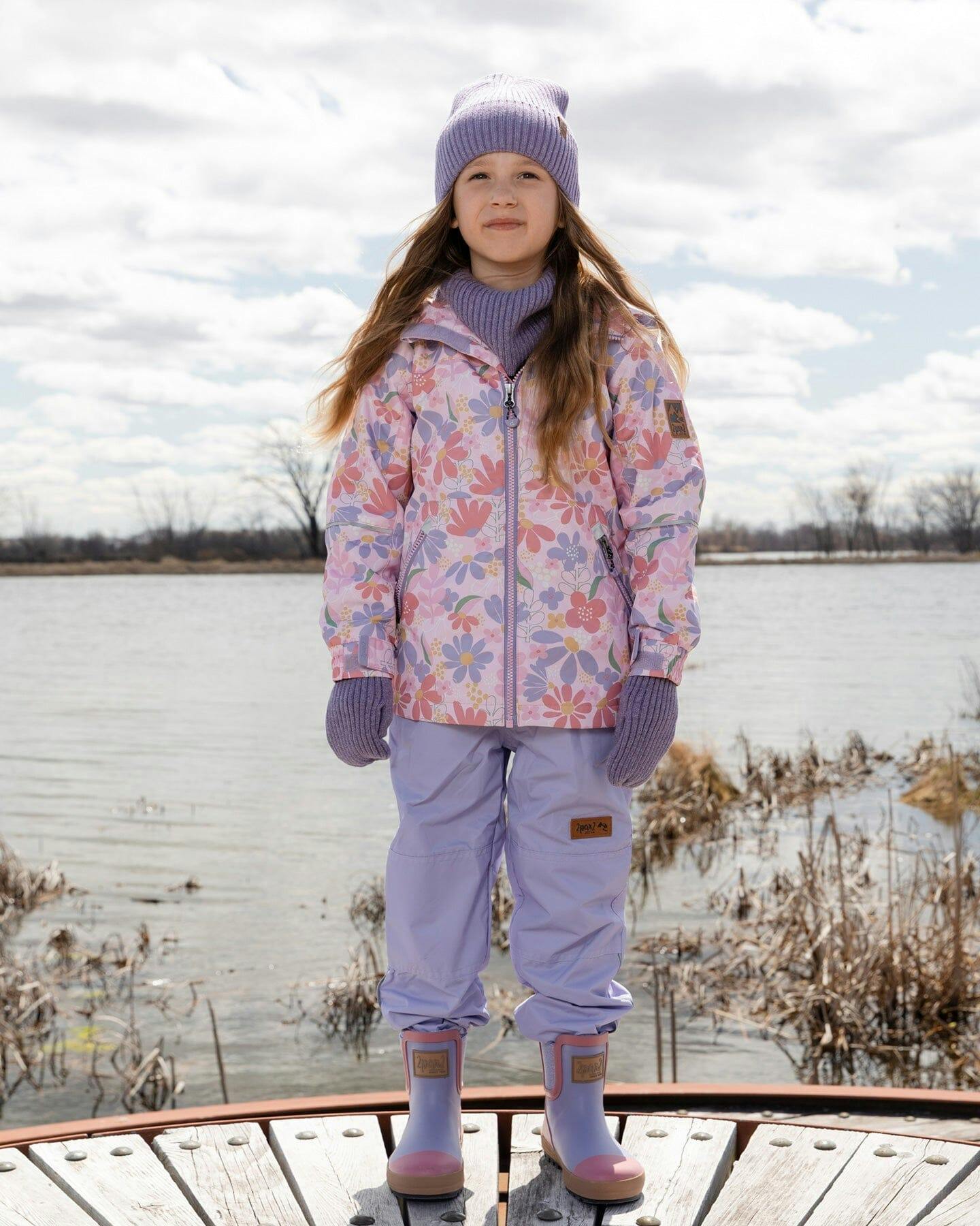 Two-Piece Mid-Season Outerwear Set