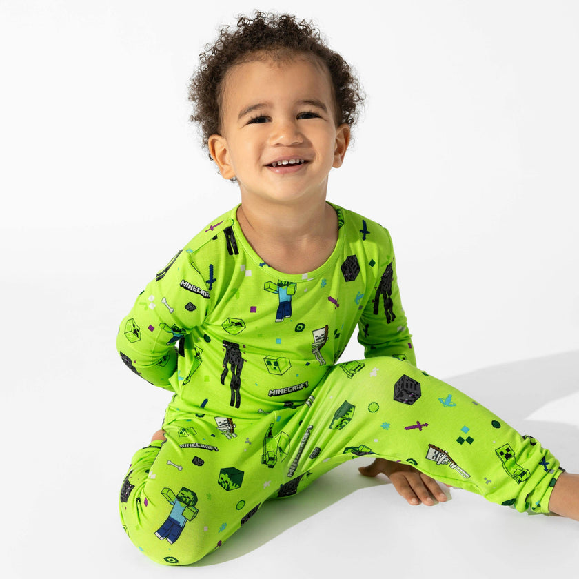 Minecraft: Mob Squad Bamboo Kids Pajamas