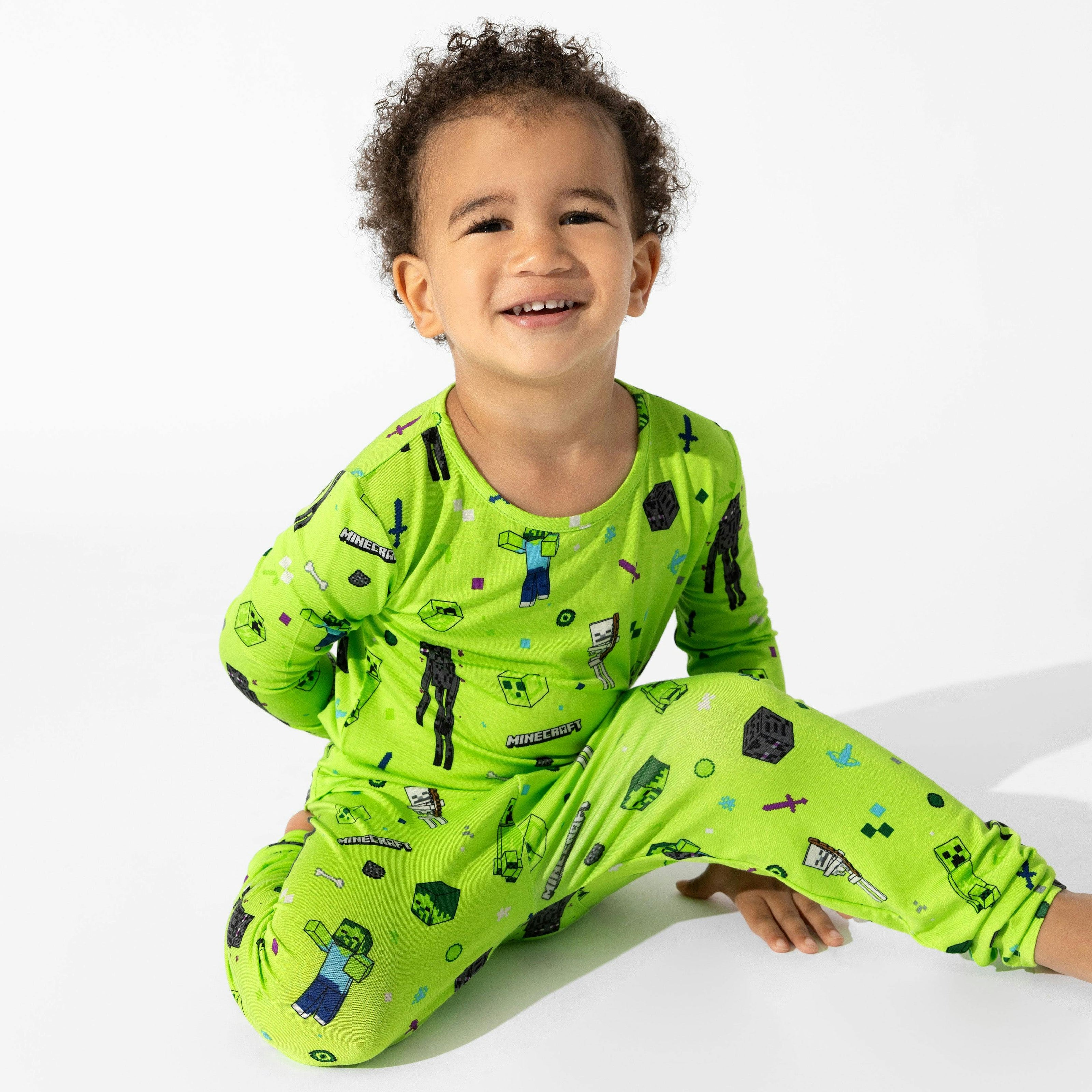 Minecraft: Mob Squad Bamboo Kids Pajamas