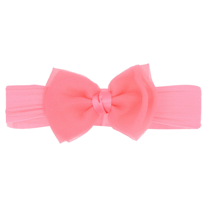 Multicolor Tulle Bow Headband