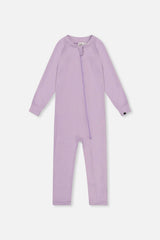 One Piece Thermal Underwear Lavender