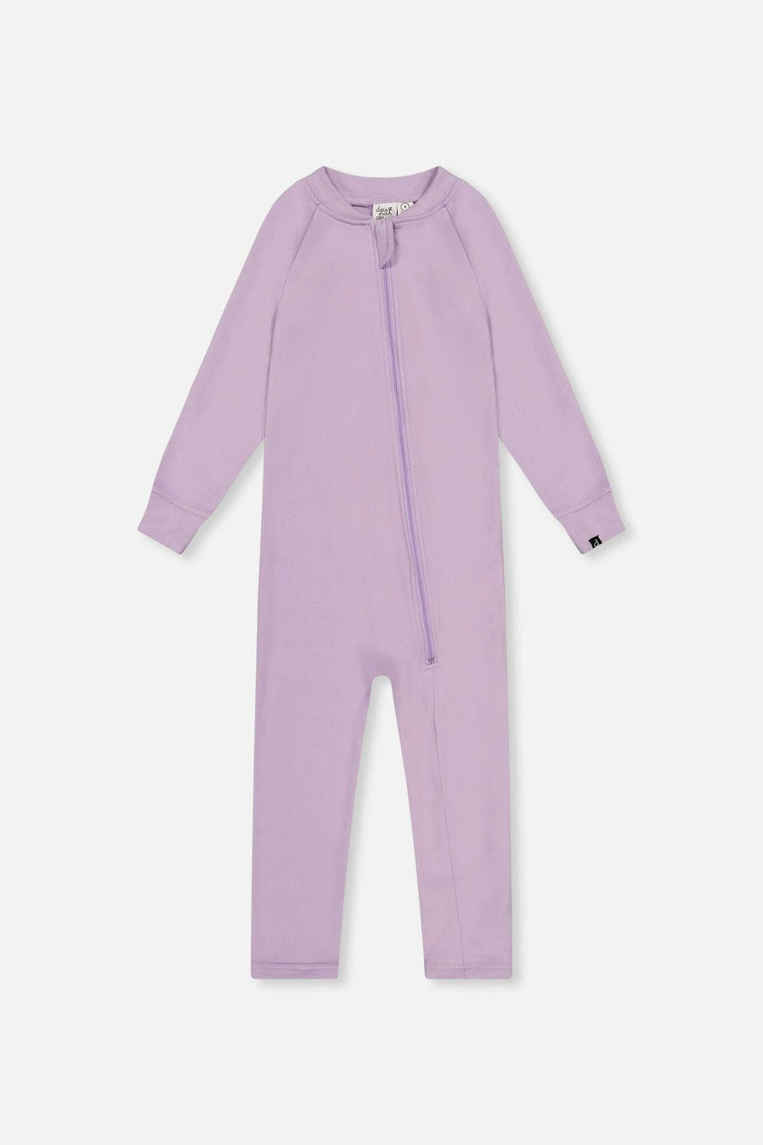 One Piece Thermal Underwear Lavender
