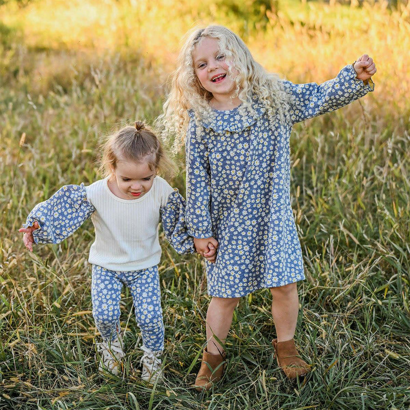 Pucker Mini Daisies Cora Dress