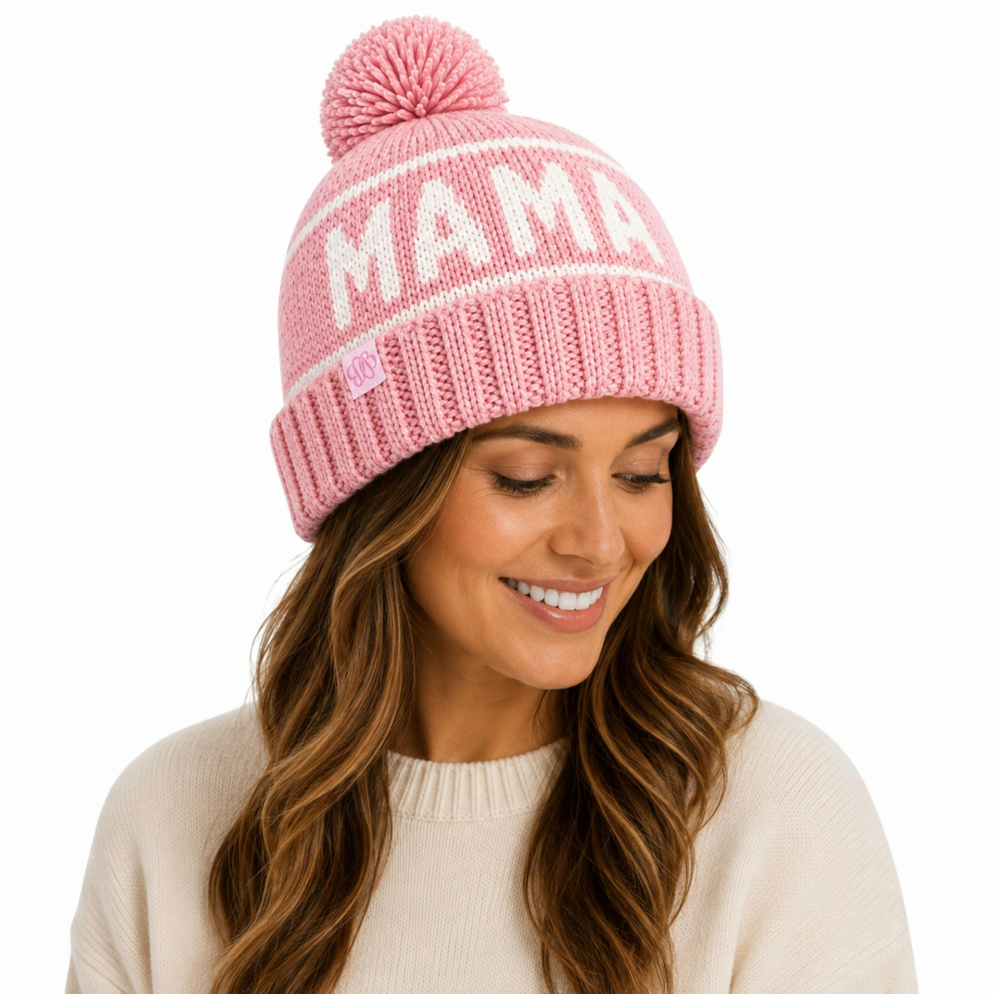 Adult Mama Bobble Hat