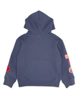 Hadley Patch Hoody - Crown Blue Fleece