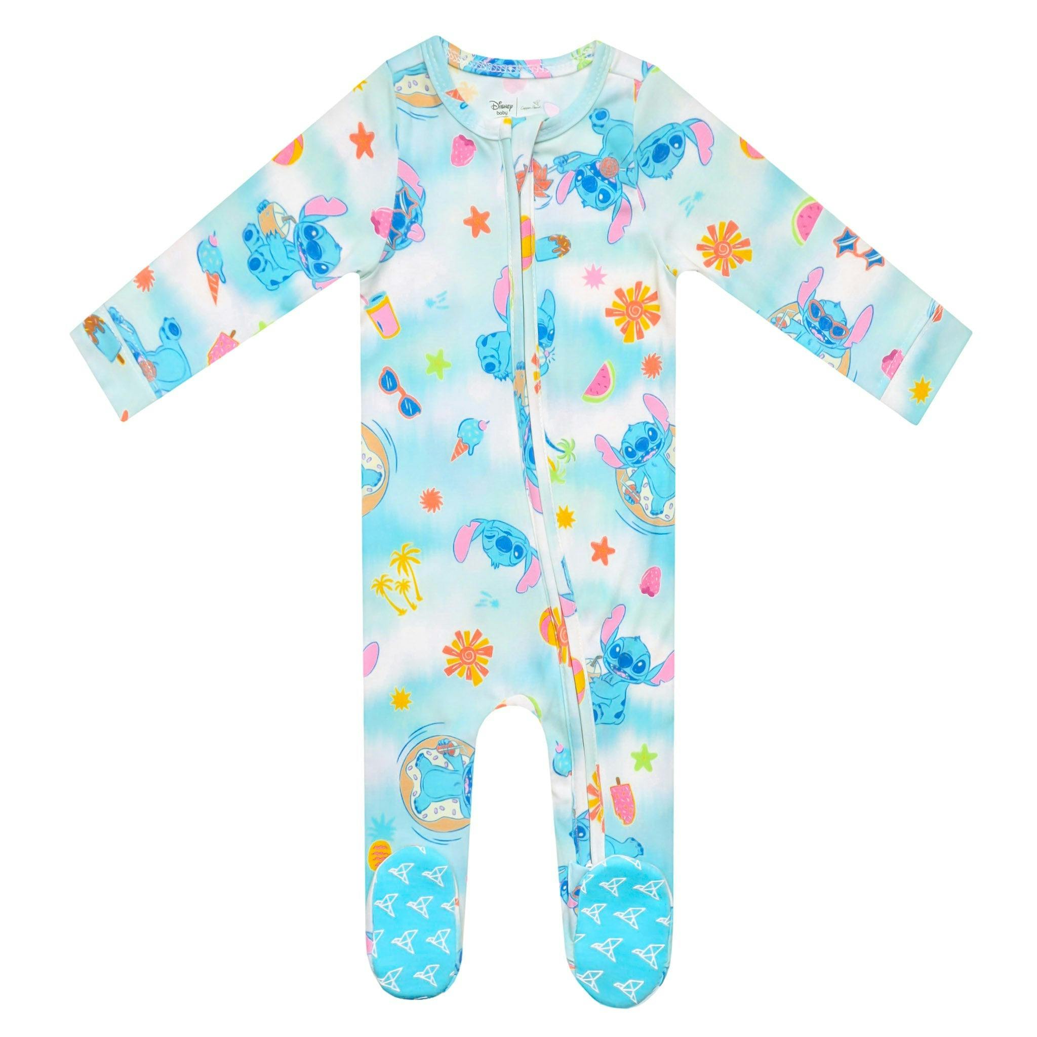 Zip-Up Footie Pajama - Disney Stitch Dreamsicles