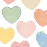 Pastel Heart Small Plates