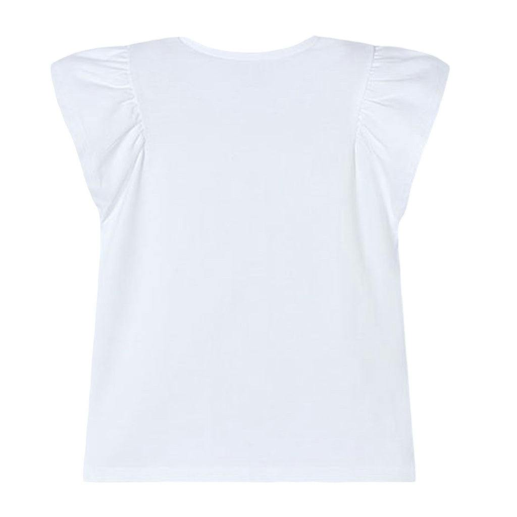 Girl Embossed Flower Top