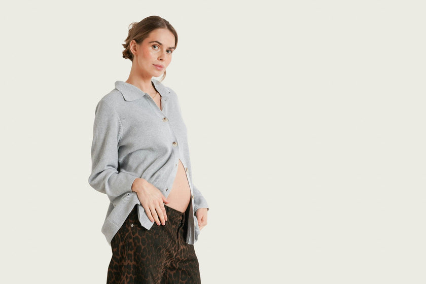 Slouch Under-Bump Relaxed Boyfriend Maternity Jeans