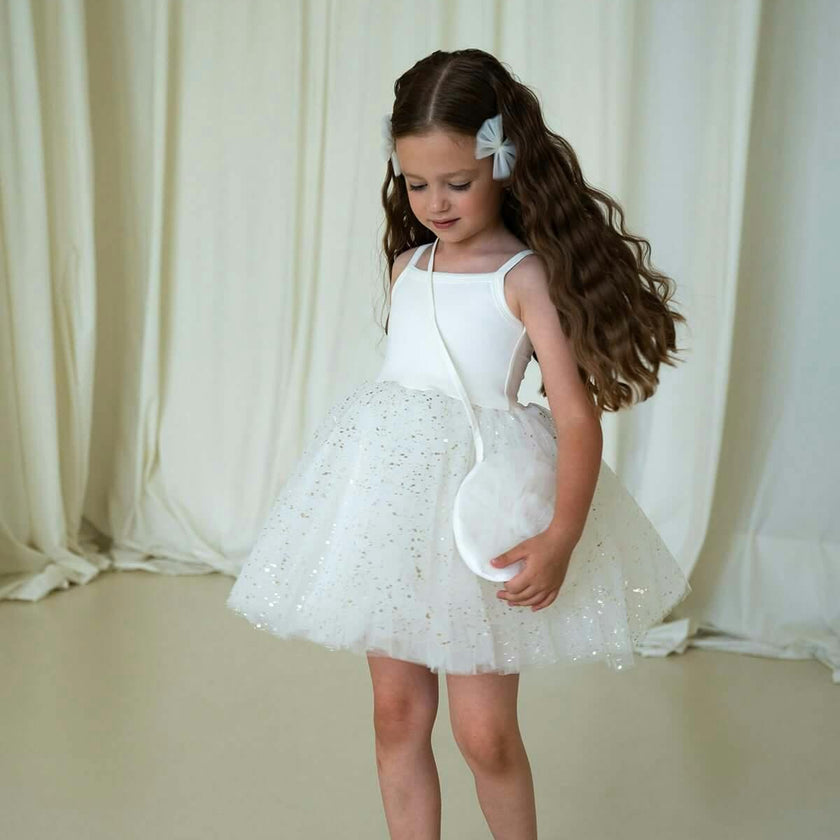 Sparkle White Tutu Dress