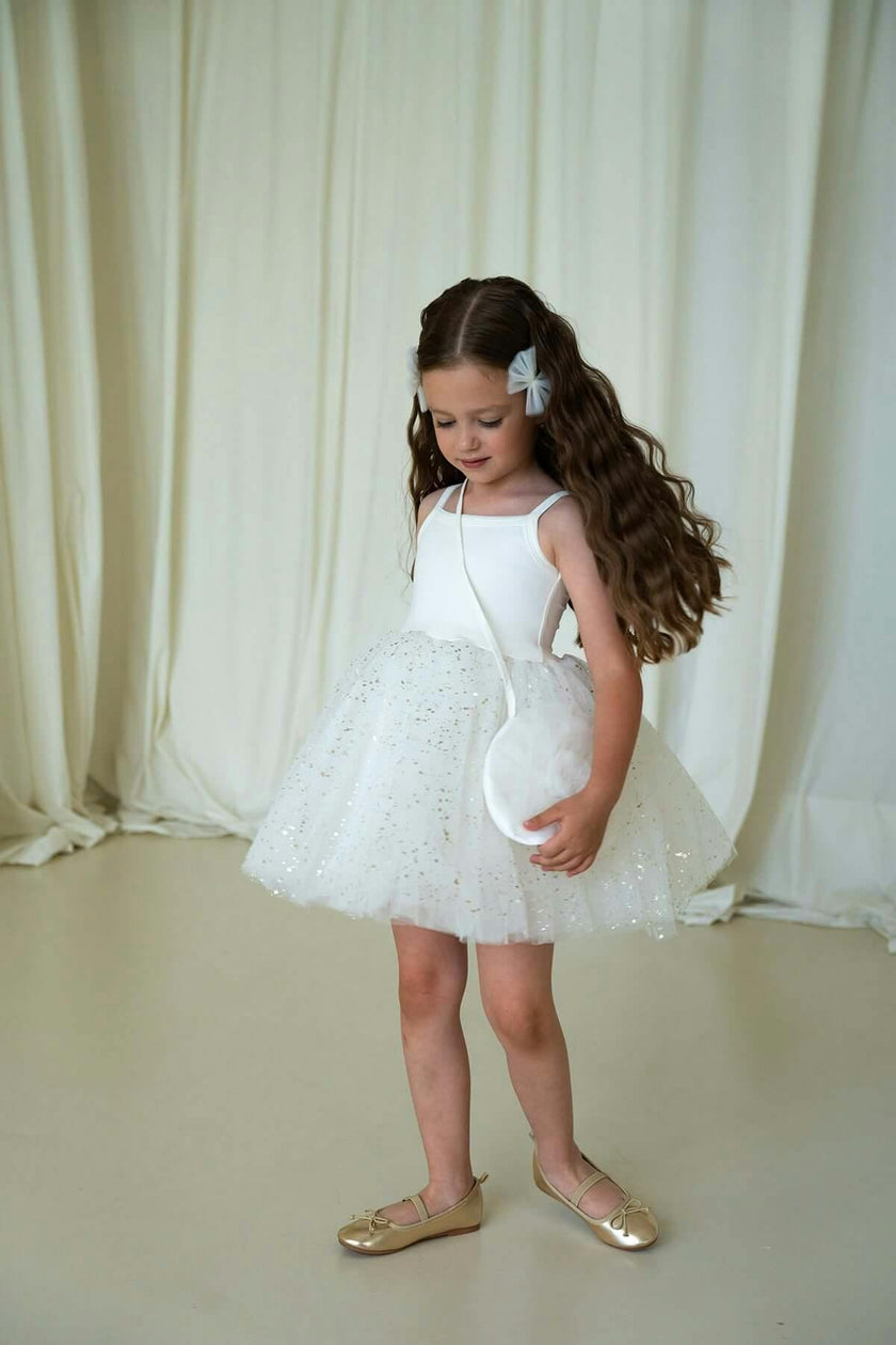 Sparkle White Tutu Dress