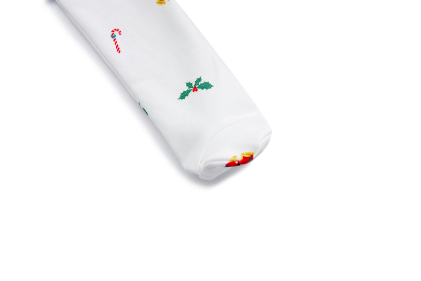 Organic Cotton Magnetic Footie Pajama - London