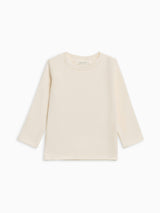 KENDI Rory Ribbed Long Sleeve Top Olive Stripe