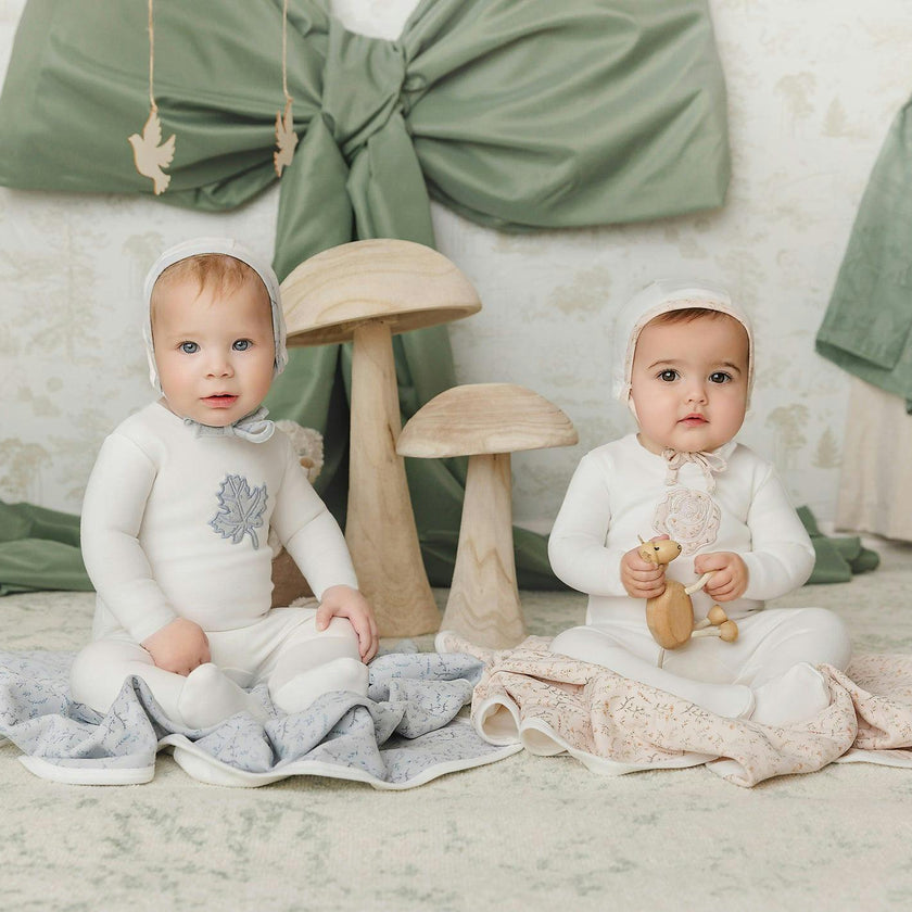 Blooming Leaf Layette Set