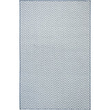Bermuda Vera Indoor/Outdoor Rug, Blue/cream