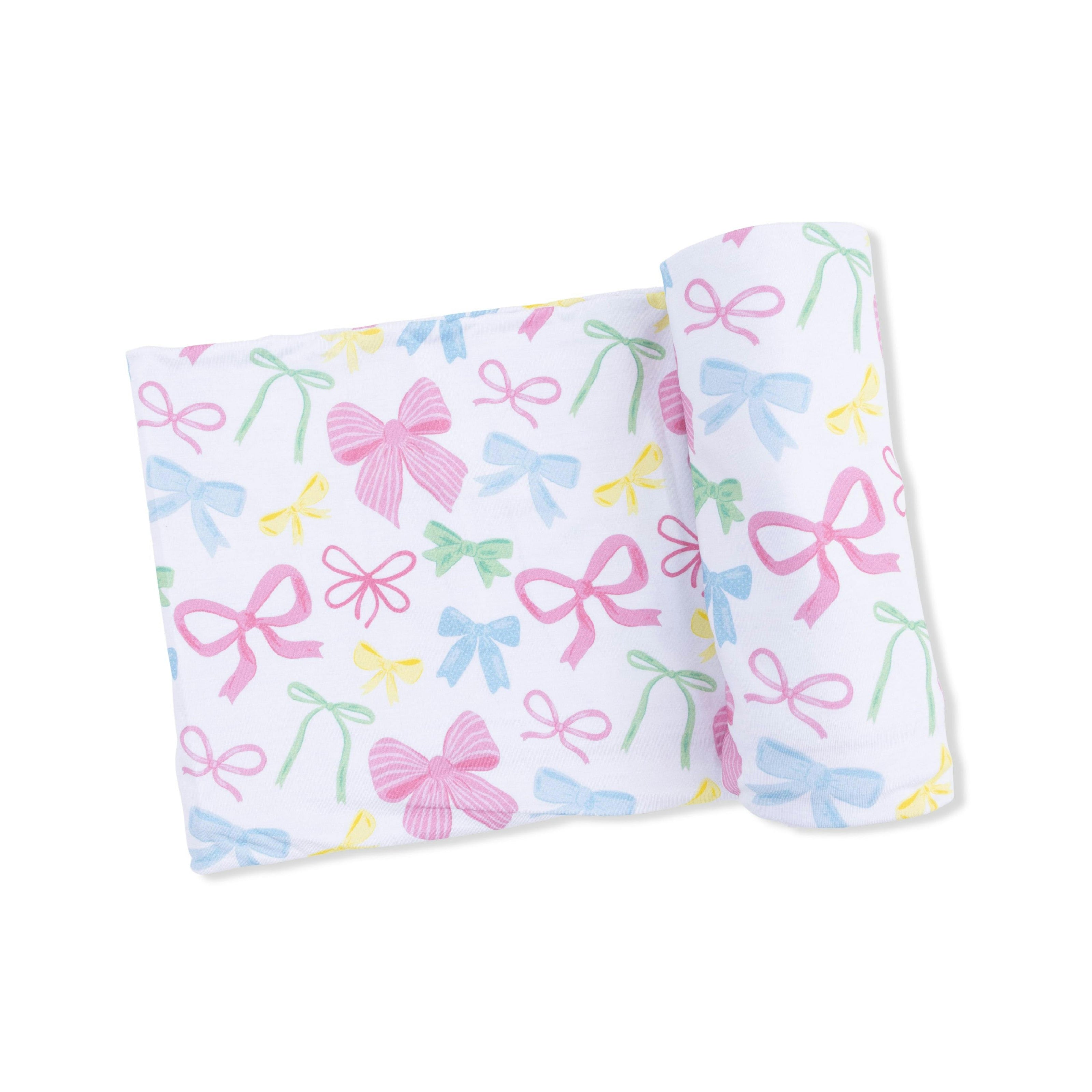 Sweet Bows - Swaddle Blanket