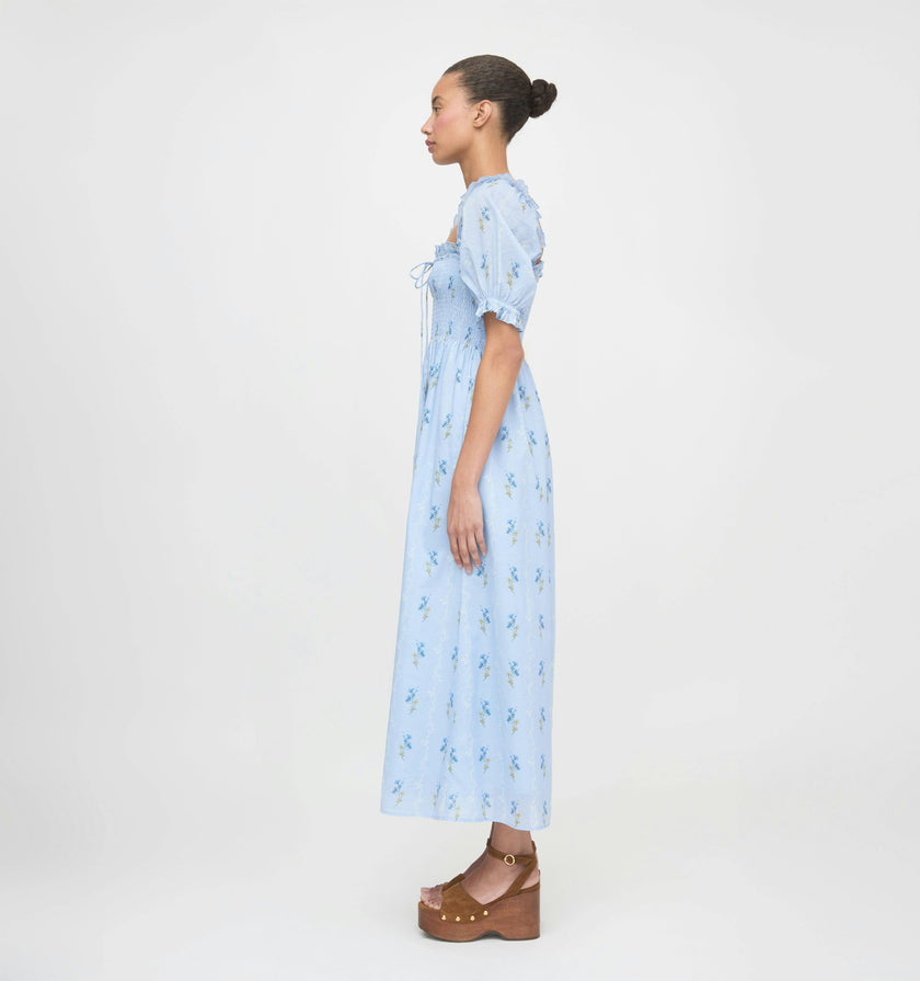 The Scarlett Nap Dress - Bluebell Waltz