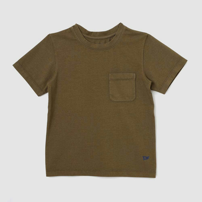 Monterey Organic Pocket Tee For Boys & Toddlers