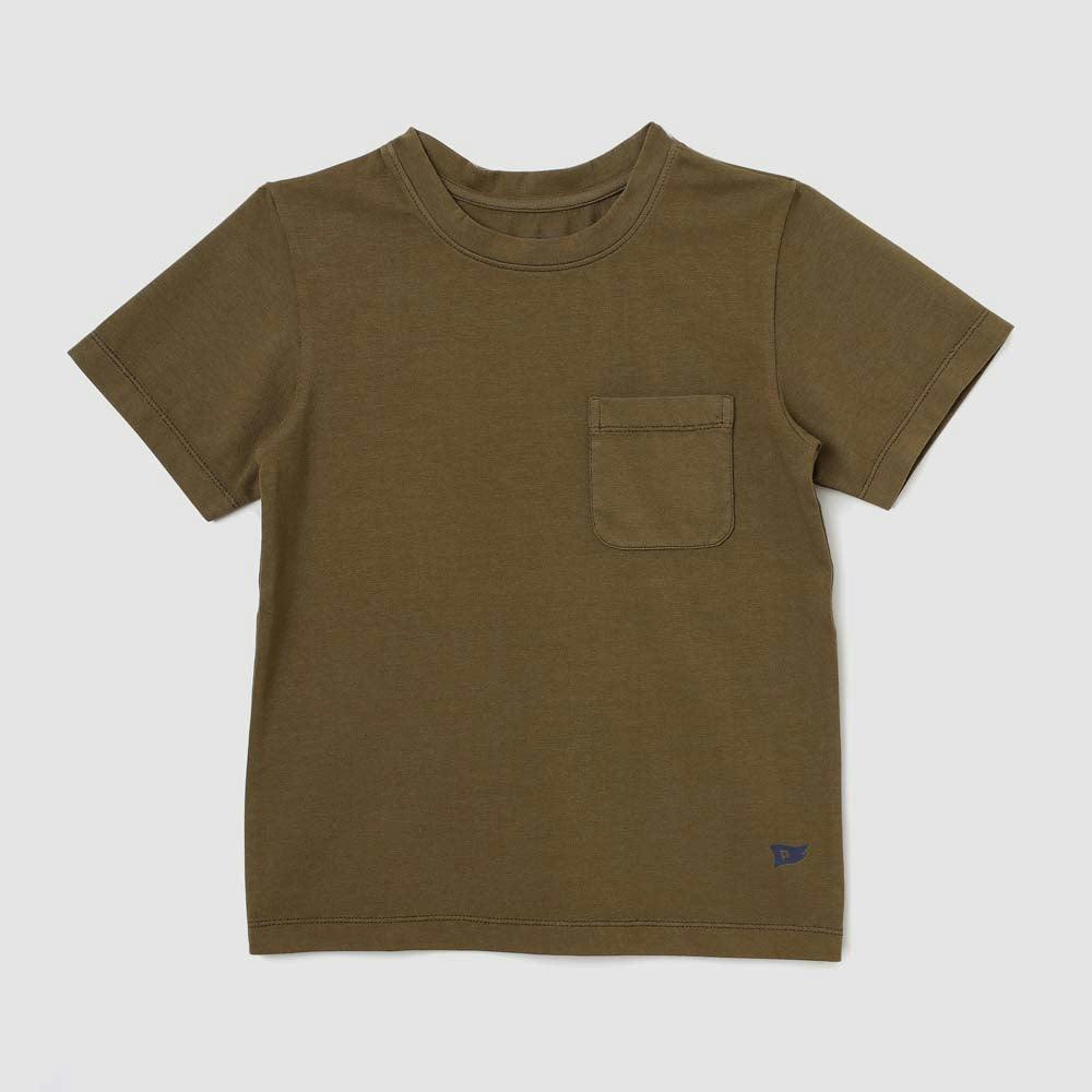 Monterey Organic Pocket Tee For Boys & Toddlers