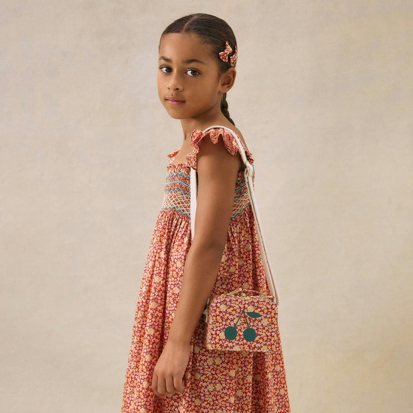 BONPOINT Frances Liberty Smocked Midi Dress
