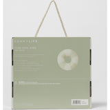 Tube Pool Ring: The Vacay Soft Olive Stripe