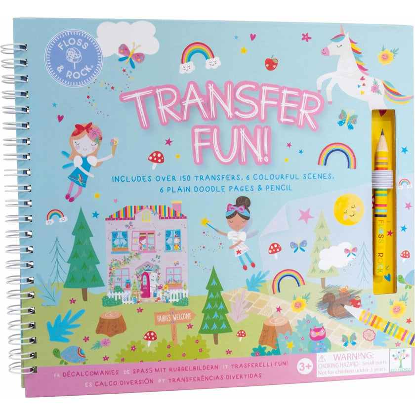Transfer Fun Book - Rainbow Fairy