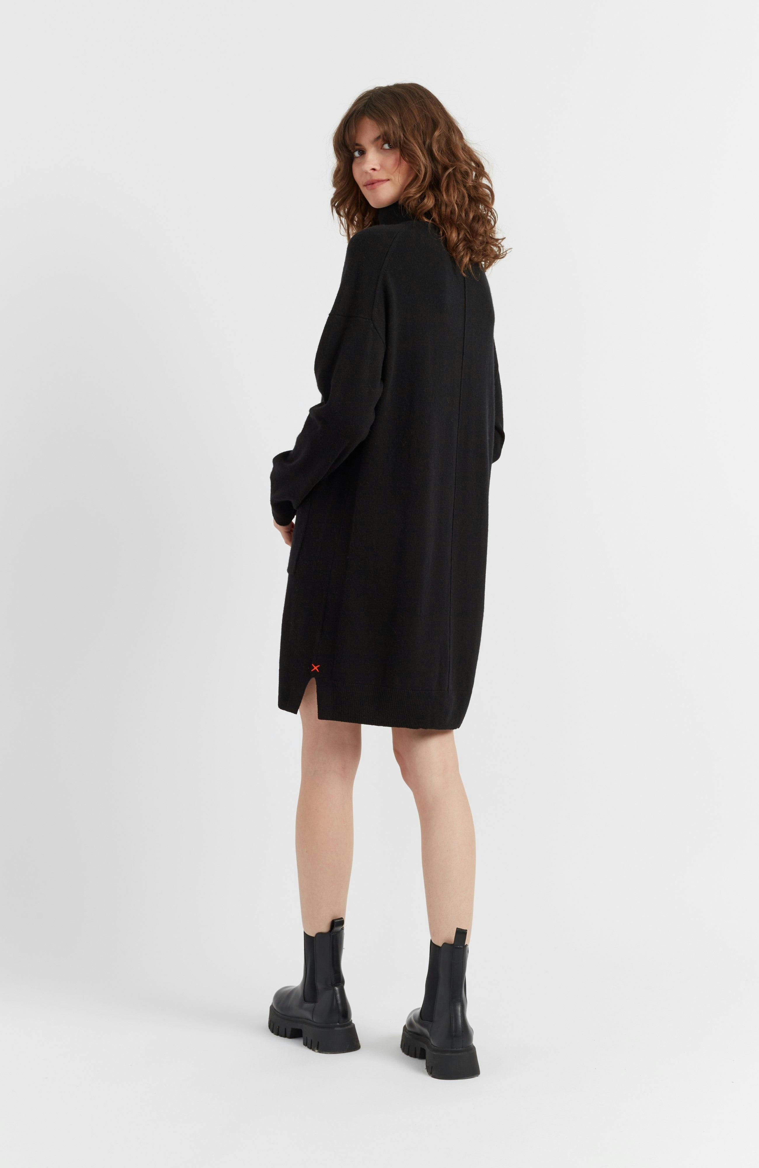 Cashmere Rollneck Dress