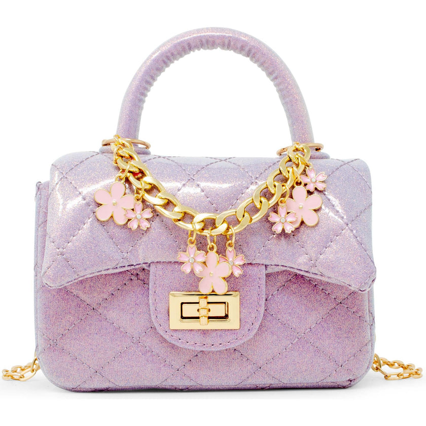 Classic Sparkle Top Handle Handbag