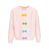 Rainbow Button Cardigan