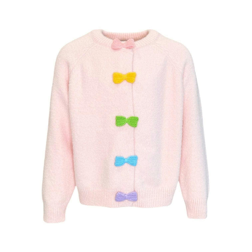Rainbow Button Cardigan