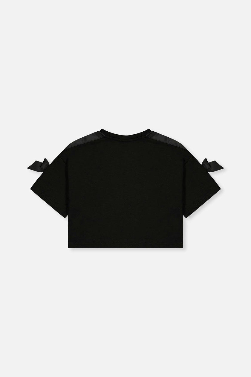 Short Sleeve Milano Top Black