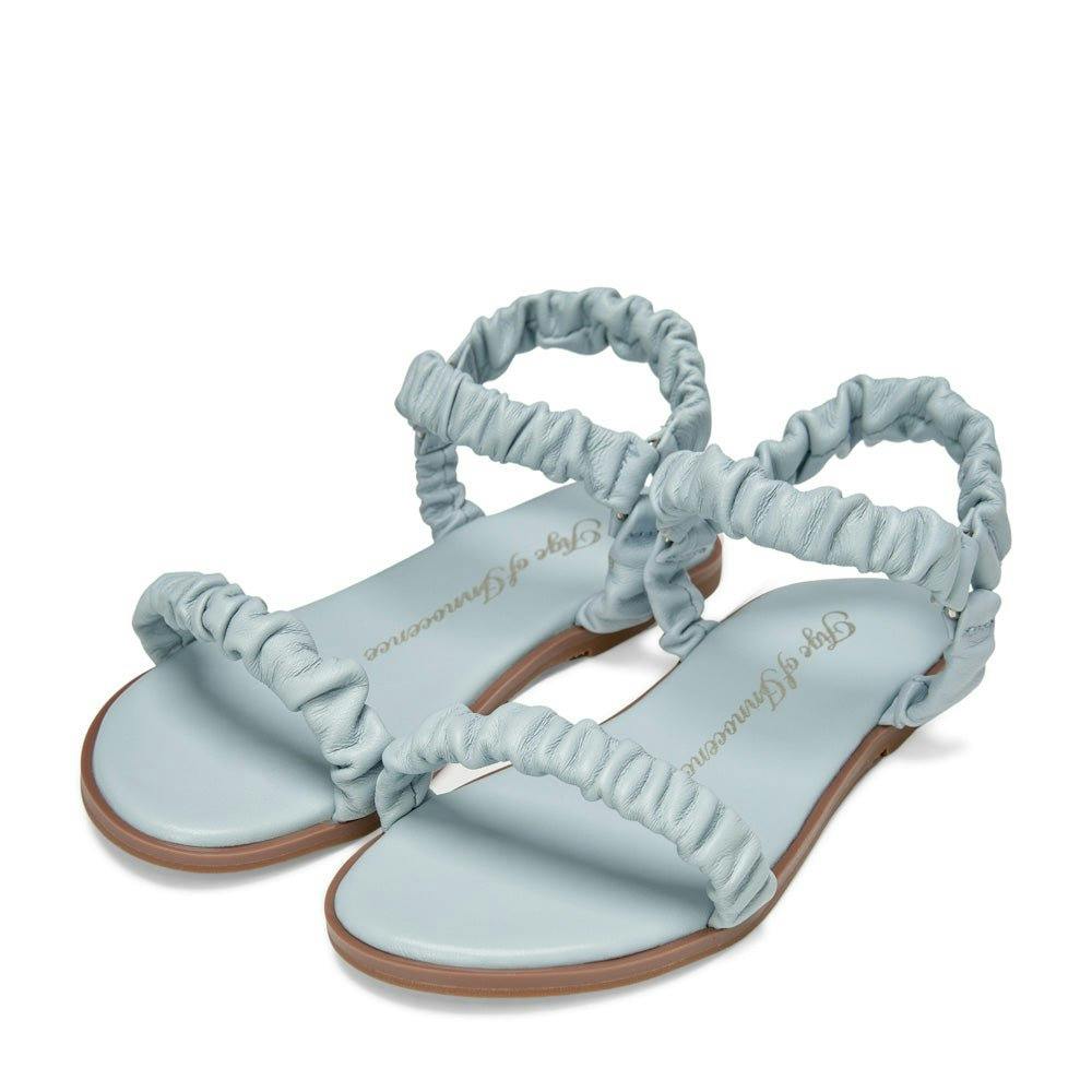 Kyle Elastic Suede Strap Leather Insole Sandals